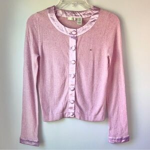 Anthropologie Odille Lambswool Cashmere Lavender Cardigan